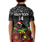 custom-panthers-rugby-christmas-kid-polo-shirt-merry-xmas-2023-mix-aboriginal-art-black-version