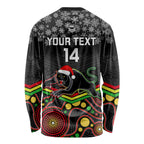 custom-panthers-rugby-christmas-long-sleeve-shirt-merry-xmas-2023-mix-aboriginal-art-black-version
