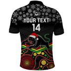 custom-panthers-rugby-christmas-polo-shirt-merry-xmas-2023-mix-aboriginal-art-black-version