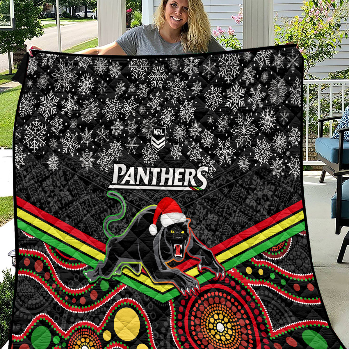 custom-panthers-rugby-christmas-quilt-merry-xmas-2023-mix-aboriginal-art-black-version