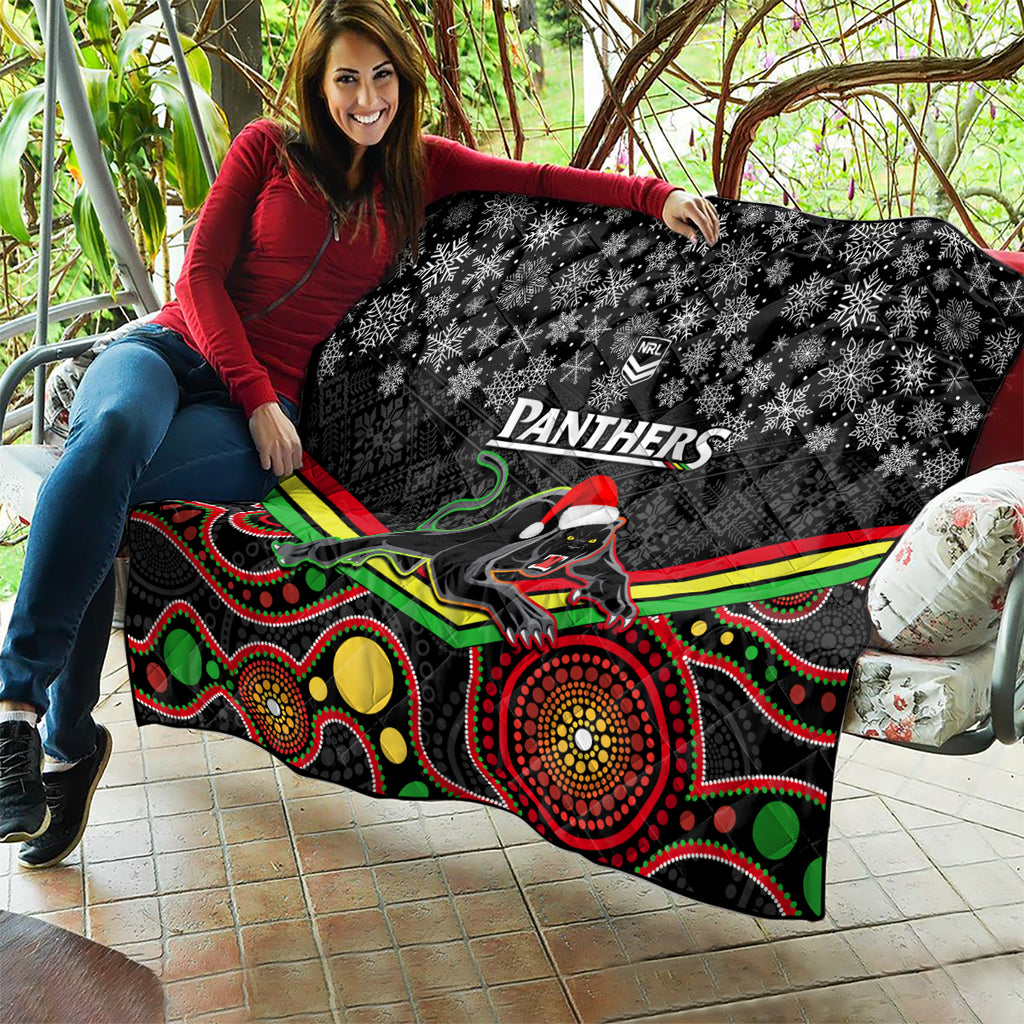custom-panthers-rugby-christmas-quilt-merry-xmas-2023-mix-aboriginal-art-black-version