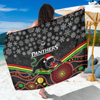 custom-panthers-rugby-christmas-sarong-merry-xmas-2023-mix-aboriginal-art-black-version