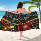 custom-panthers-rugby-christmas-sarong-merry-xmas-2023-mix-aboriginal-art-black-version