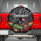 custom-panthers-rugby-christmas-spare-tire-cover-merry-xmas-2023-mix-aboriginal-art-black-version