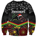 custom-panthers-rugby-christmas-sweatshirt-merry-xmas-2023-mix-aboriginal-art-black-version