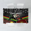 custom-panthers-rugby-christmas-tablecloth-merry-xmas-2023-mix-aboriginal-art-black-version