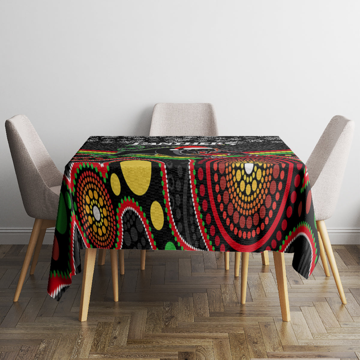 custom-panthers-rugby-christmas-tablecloth-merry-xmas-2023-mix-aboriginal-art-black-version