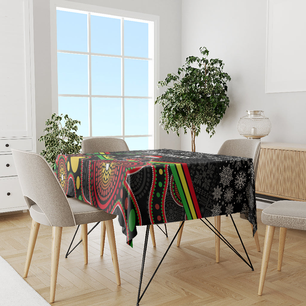 custom-panthers-rugby-christmas-tablecloth-merry-xmas-2023-mix-aboriginal-art-black-version