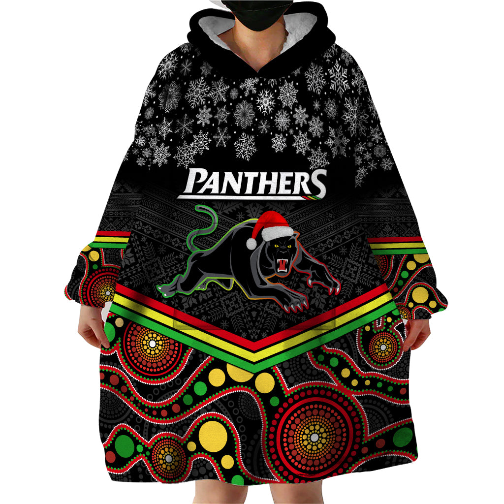 custom-panthers-rugby-christmas-wearable-blanket-hoodie-merry-xmas-2023-mix-aboriginal-art-black-version