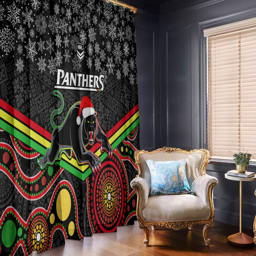 custom-panthers-rugby-christmas-window-curtain-merry-xmas-2023-mix-aboriginal-art-black-version