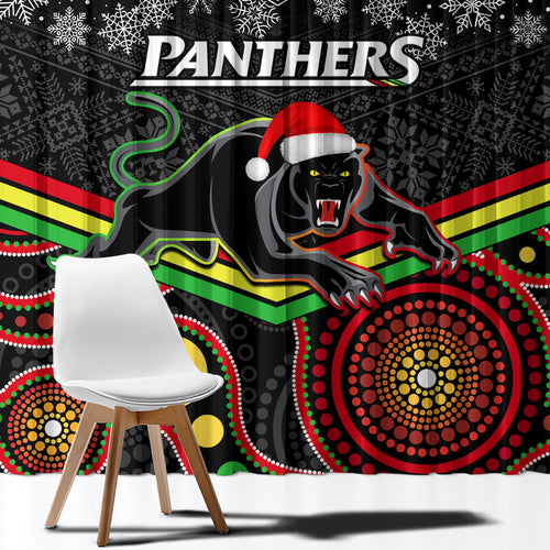 custom-panthers-rugby-christmas-window-curtain-merry-xmas-2023-mix-aboriginal-art-black-version