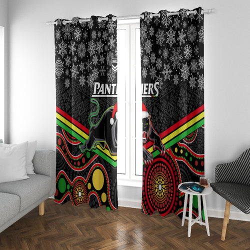 custom-panthers-rugby-christmas-window-curtain-merry-xmas-2023-mix-aboriginal-art-black-version