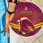 custom-brisbane-broncos-rugby-christmas-beach-blanket-merry-xmas-2023-mix-aboriginal-art