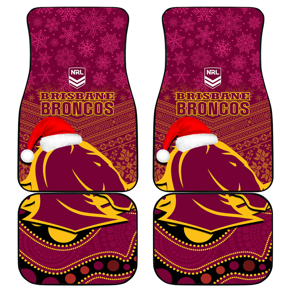 custom-brisbane-broncos-rugby-christmas-car-mats-merry-xmas-2023-mix-aboriginal-art