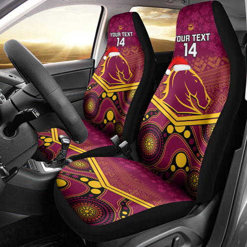 custom-brisbane-broncos-rugby-christmas-car-seat-cover-merry-xmas-2023-mix-aboriginal-art