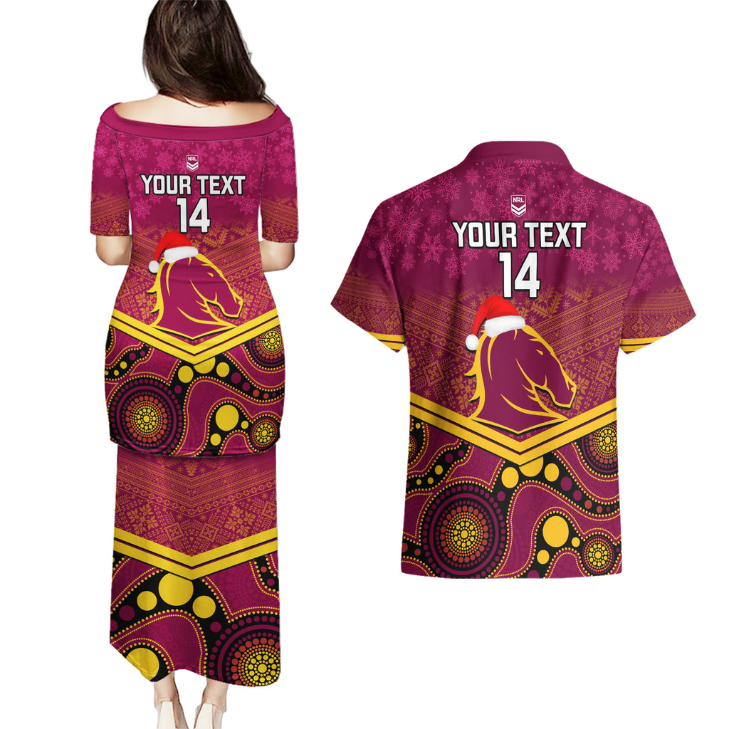 custom-brisbane-broncos-rugby-christmas-couples-matching-puletasi-dress-and-hawaiian-shirt-merry-xmas-2023-mix-aboriginal-art