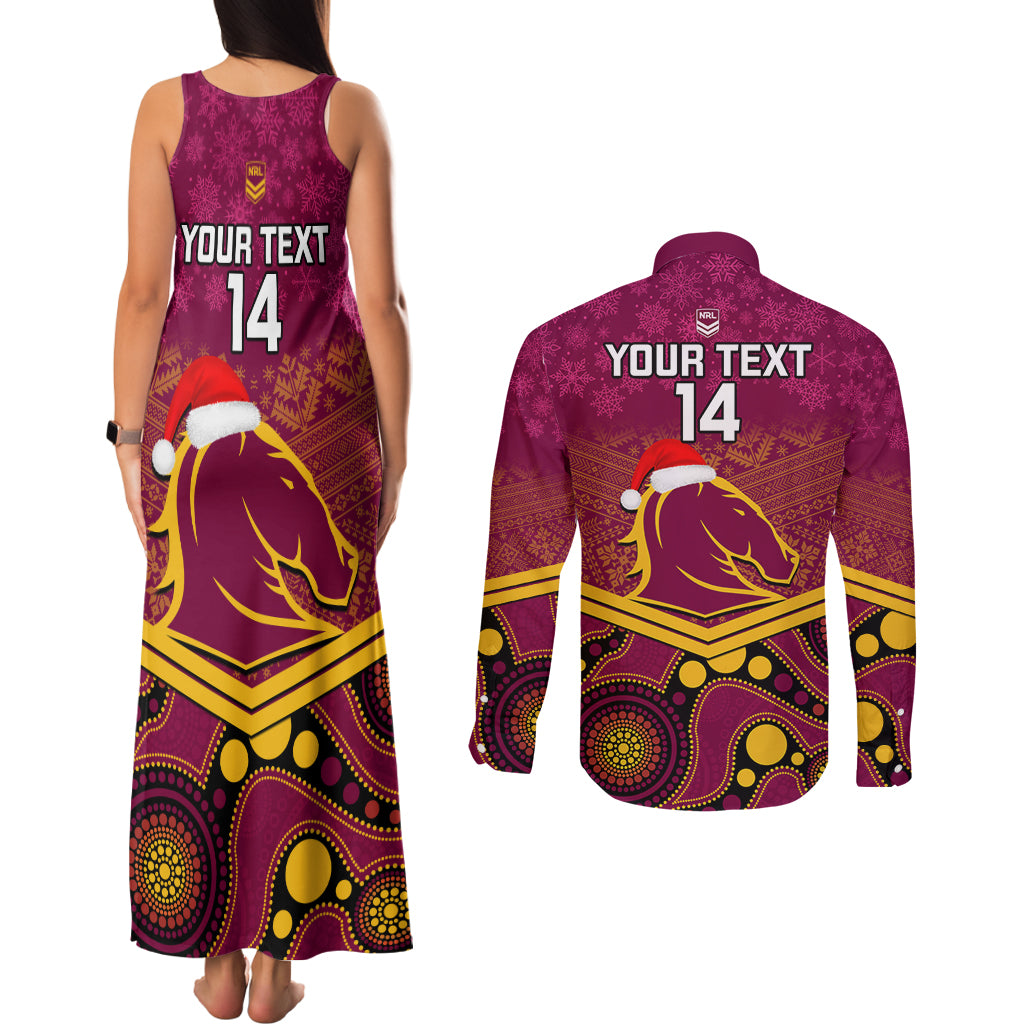 custom-brisbane-broncos-rugby-christmas-couples-matching-tank-maxi-dress-and-long-sleeve-button-shirt-merry-xmas-2023-mix-aboriginal-art