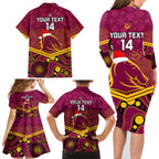 custom-brisbane-broncos-rugby-christmas-family-matching-long-sleeve-bodycon-dress-and-hawaiian-shirt-merry-xmas-2023-mix-aboriginal-art