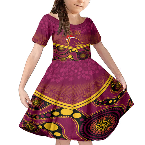 custom-brisbane-broncos-rugby-christmas-family-matching-mermaid-dress-and-hawaiian-shirt-merry-xmas-2023-mix-aboriginal-art