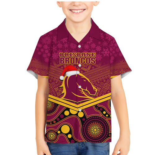 custom-brisbane-broncos-rugby-christmas-family-matching-mermaid-dress-and-hawaiian-shirt-merry-xmas-2023-mix-aboriginal-art