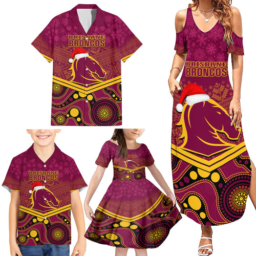 custom-brisbane-broncos-rugby-christmas-family-matching-summer-maxi-dress-and-hawaiian-shirt-merry-xmas-2023-mix-aboriginal-art