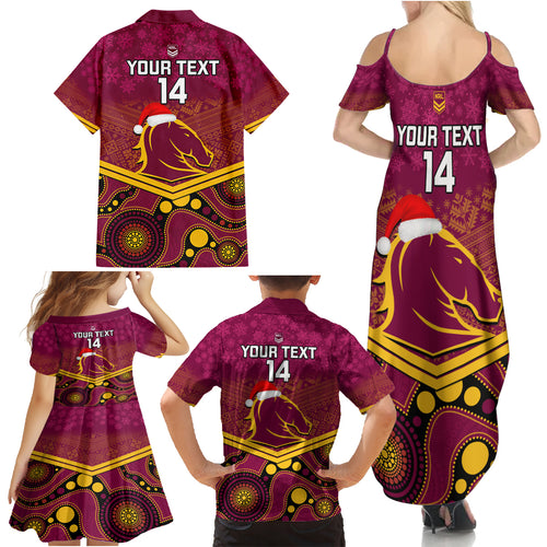 custom-brisbane-broncos-rugby-christmas-family-matching-summer-maxi-dress-and-hawaiian-shirt-merry-xmas-2023-mix-aboriginal-art
