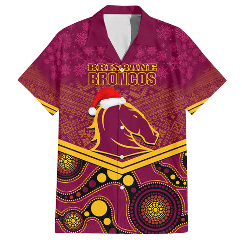 custom-brisbane-broncos-rugby-christmas-family-matching-summer-maxi-dress-and-hawaiian-shirt-merry-xmas-2023-mix-aboriginal-art