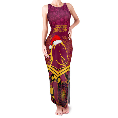 custom-brisbane-broncos-rugby-christmas-family-matching-tank-maxi-dress-and-hawaiian-shirt-merry-xmas-2023-mix-aboriginal-art