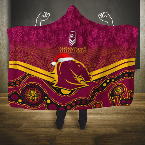 custom-brisbane-broncos-rugby-christmas-hooded-blanket-merry-xmas-2023-mix-aboriginal-art