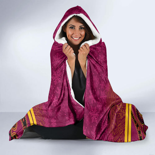 custom-brisbane-broncos-rugby-christmas-hooded-blanket-merry-xmas-2023-mix-aboriginal-art