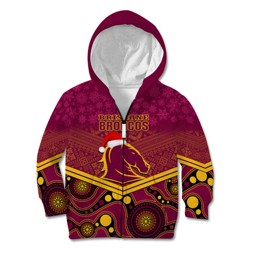 custom-brisbane-broncos-rugby-christmas-kid-hoodie-merry-xmas-2023-mix-aboriginal-art