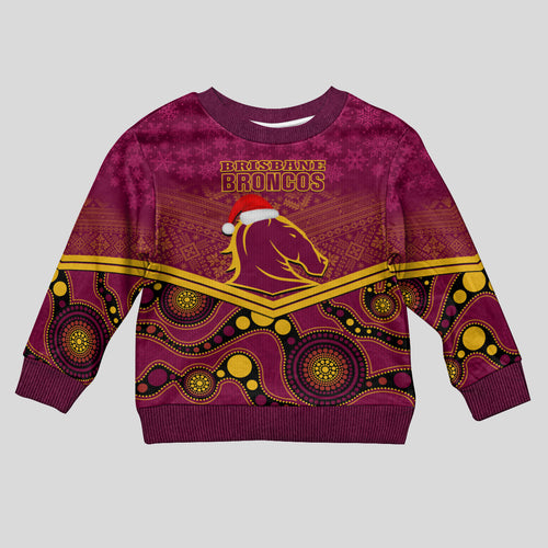 custom-brisbane-broncos-rugby-christmas-kid-ugly-christmas-sweater-merry-xmas-2023-mix-aboriginal-art