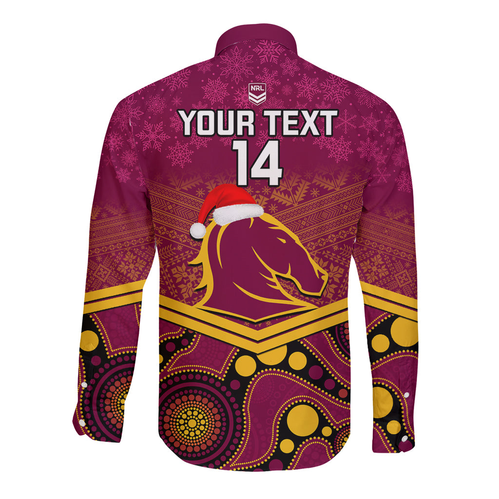 custom-brisbane-broncos-rugby-christmas-long-sleeve-button-shirt-merry-xmas-2023-mix-aboriginal-art
