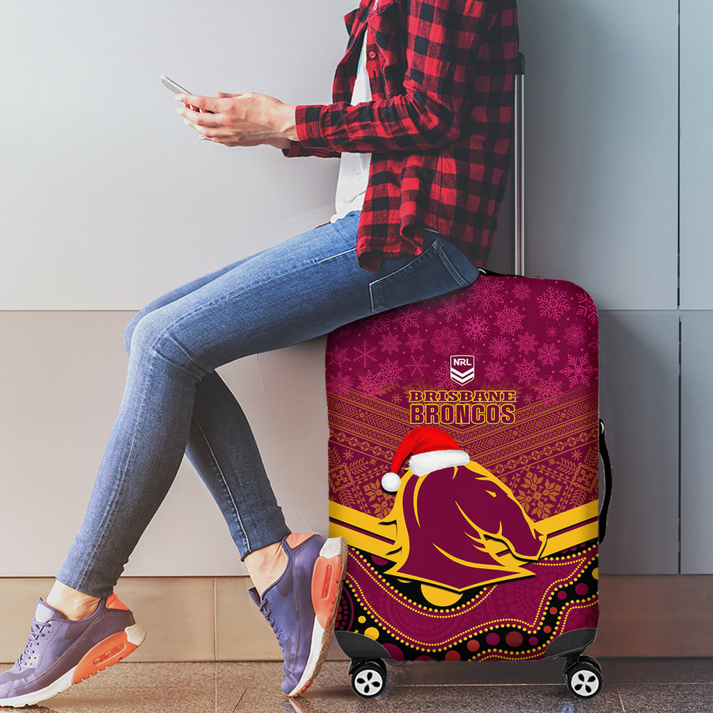custom-brisbane-broncos-rugby-christmas-luggage-cover-merry-xmas-2023-mix-aboriginal-art