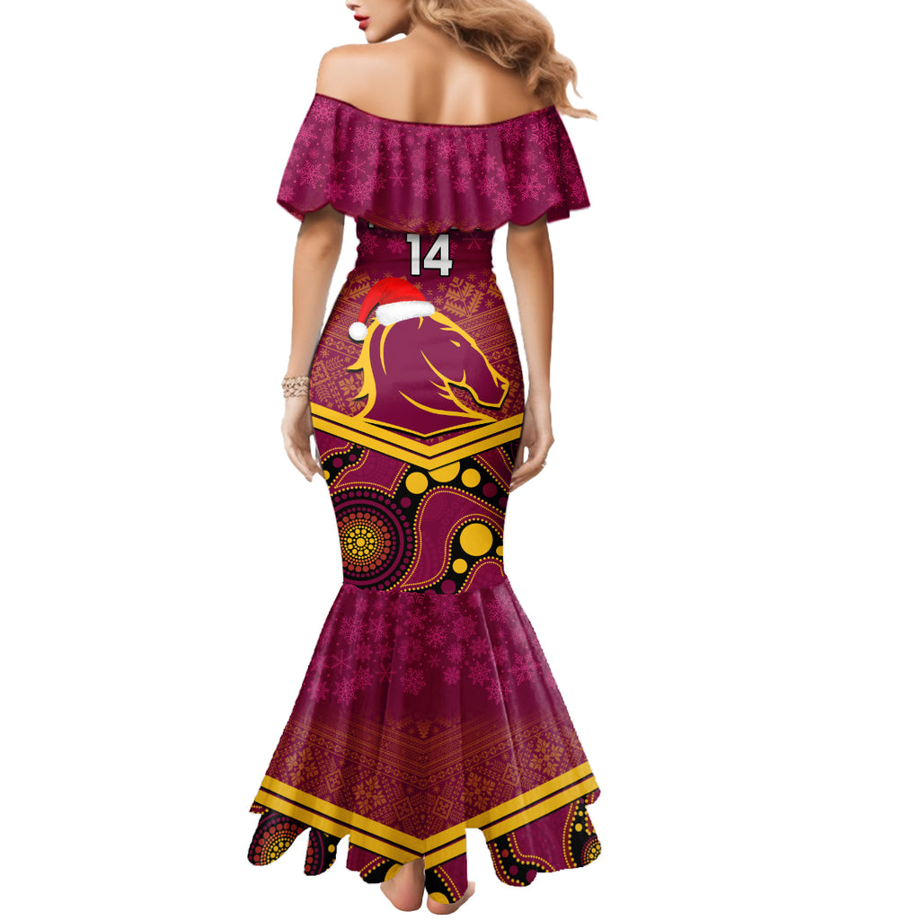 custom-brisbane-broncos-rugby-christmas-mermaid-dress-merry-xmas-2023-mix-aboriginal-art