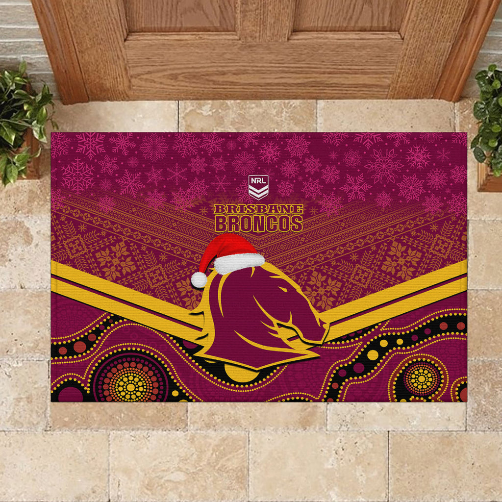 custom-brisbane-broncos-rugby-christmas-rubber-doormat-merry-xmas-2023-mix-aboriginal-art