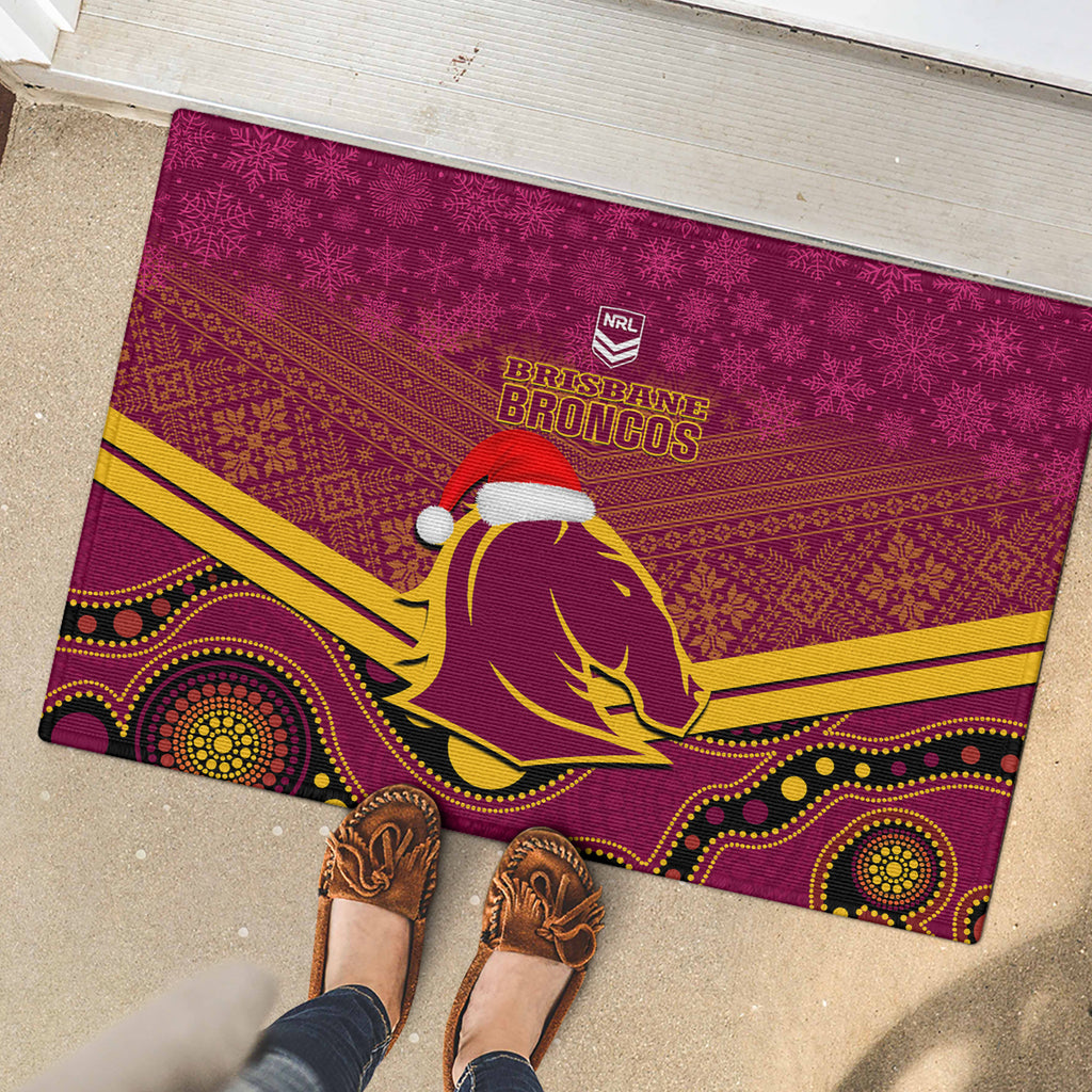 custom-brisbane-broncos-rugby-christmas-rubber-doormat-merry-xmas-2023-mix-aboriginal-art