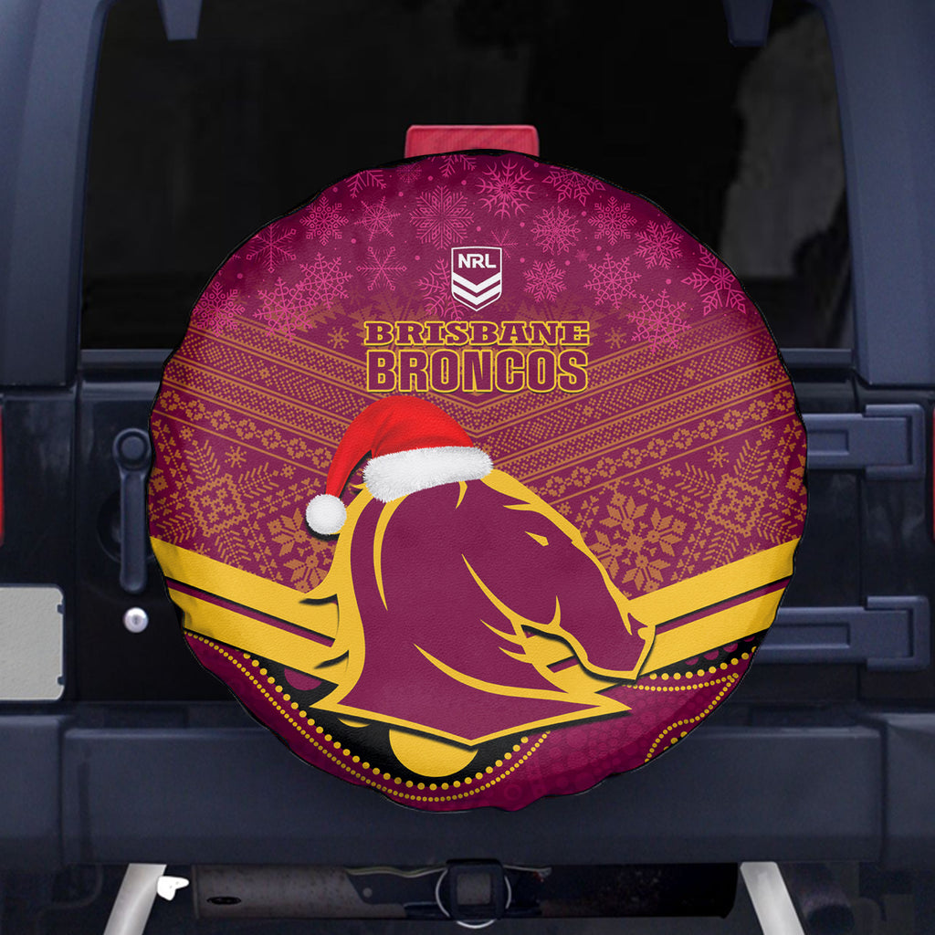 custom-brisbane-broncos-rugby-christmas-spare-tire-cover-merry-xmas-2023-mix-aboriginal-art