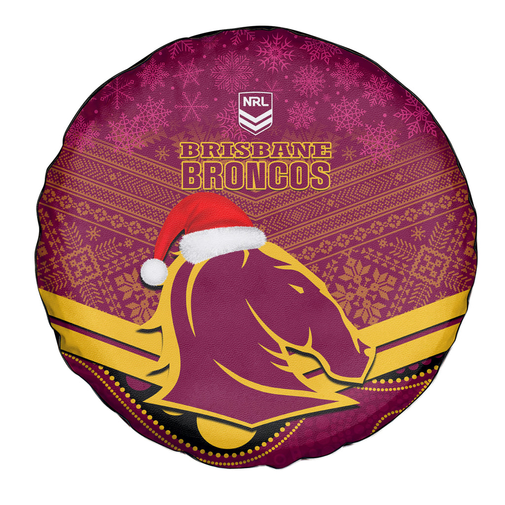 custom-brisbane-broncos-rugby-christmas-spare-tire-cover-merry-xmas-2023-mix-aboriginal-art