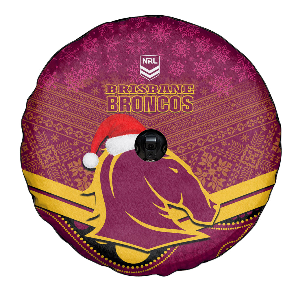custom-brisbane-broncos-rugby-christmas-spare-tire-cover-merry-xmas-2023-mix-aboriginal-art