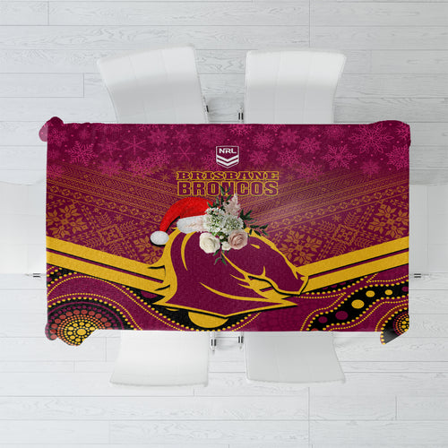 custom-brisbane-broncos-rugby-christmas-tablecloth-merry-xmas-2023-mix-aboriginal-art