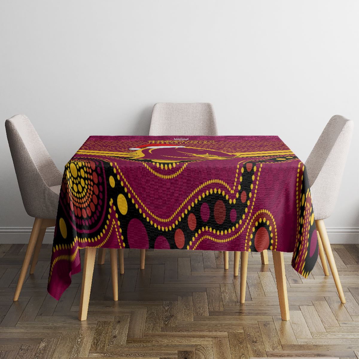 custom-brisbane-broncos-rugby-christmas-tablecloth-merry-xmas-2023-mix-aboriginal-art