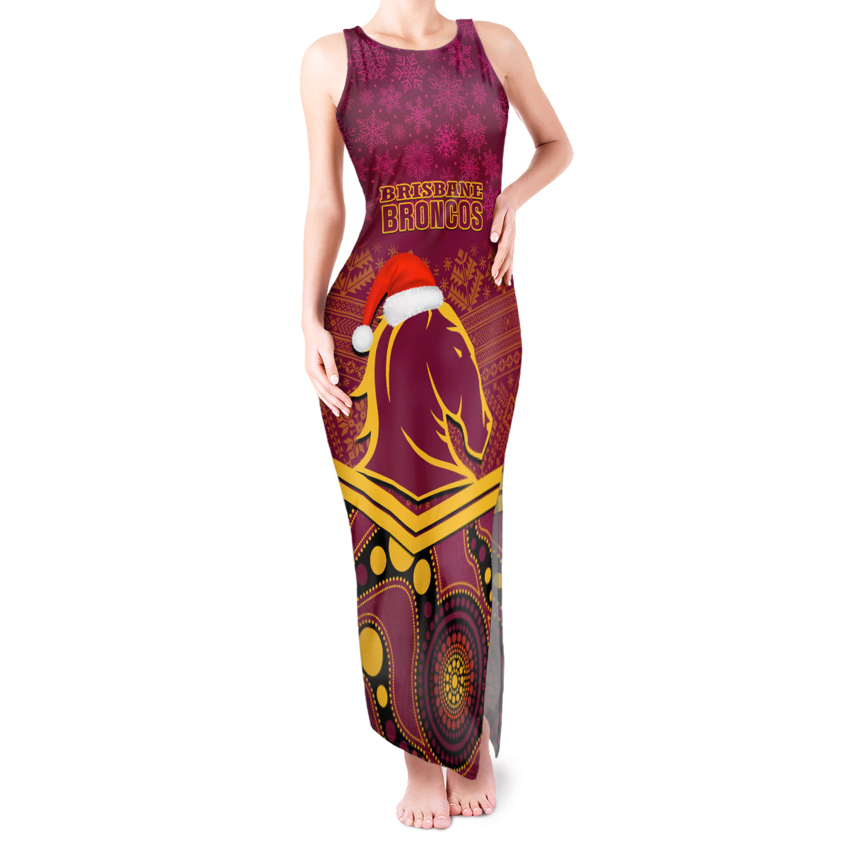 custom-brisbane-broncos-rugby-christmas-tank-maxi-dress-merry-xmas-2023-mix-aboriginal-art