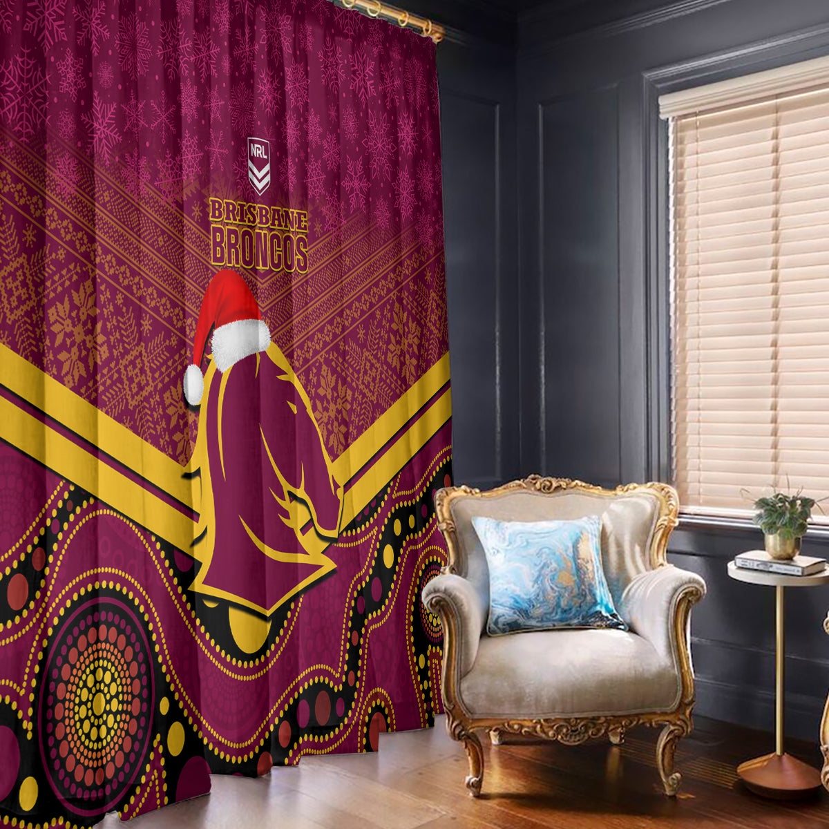 custom-brisbane-broncos-rugby-christmas-window-curtain-merry-xmas-2023-mix-aboriginal-art