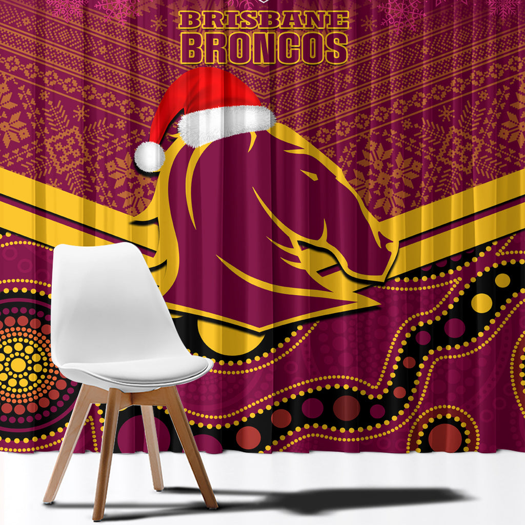 custom-brisbane-broncos-rugby-christmas-window-curtain-merry-xmas-2023-mix-aboriginal-art