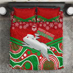 custom-rabbitohs-rugby-christmas-bedding-set-merry-xmas-2023-mix-aboriginal-art