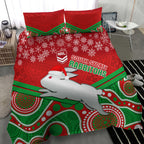 custom-rabbitohs-rugby-christmas-bedding-set-merry-xmas-2023-mix-aboriginal-art