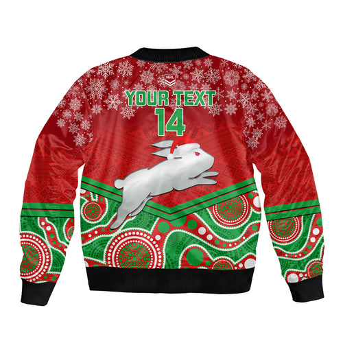 custom-rabbitohs-rugby-christmas-bomber-jacket-merry-xmas-2023-mix-aboriginal-art