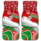 custom-rabbitohs-rugby-christmas-car-mats-merry-xmas-2023-mix-aboriginal-art