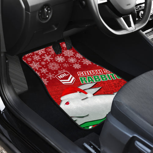 custom-rabbitohs-rugby-christmas-car-mats-merry-xmas-2023-mix-aboriginal-art